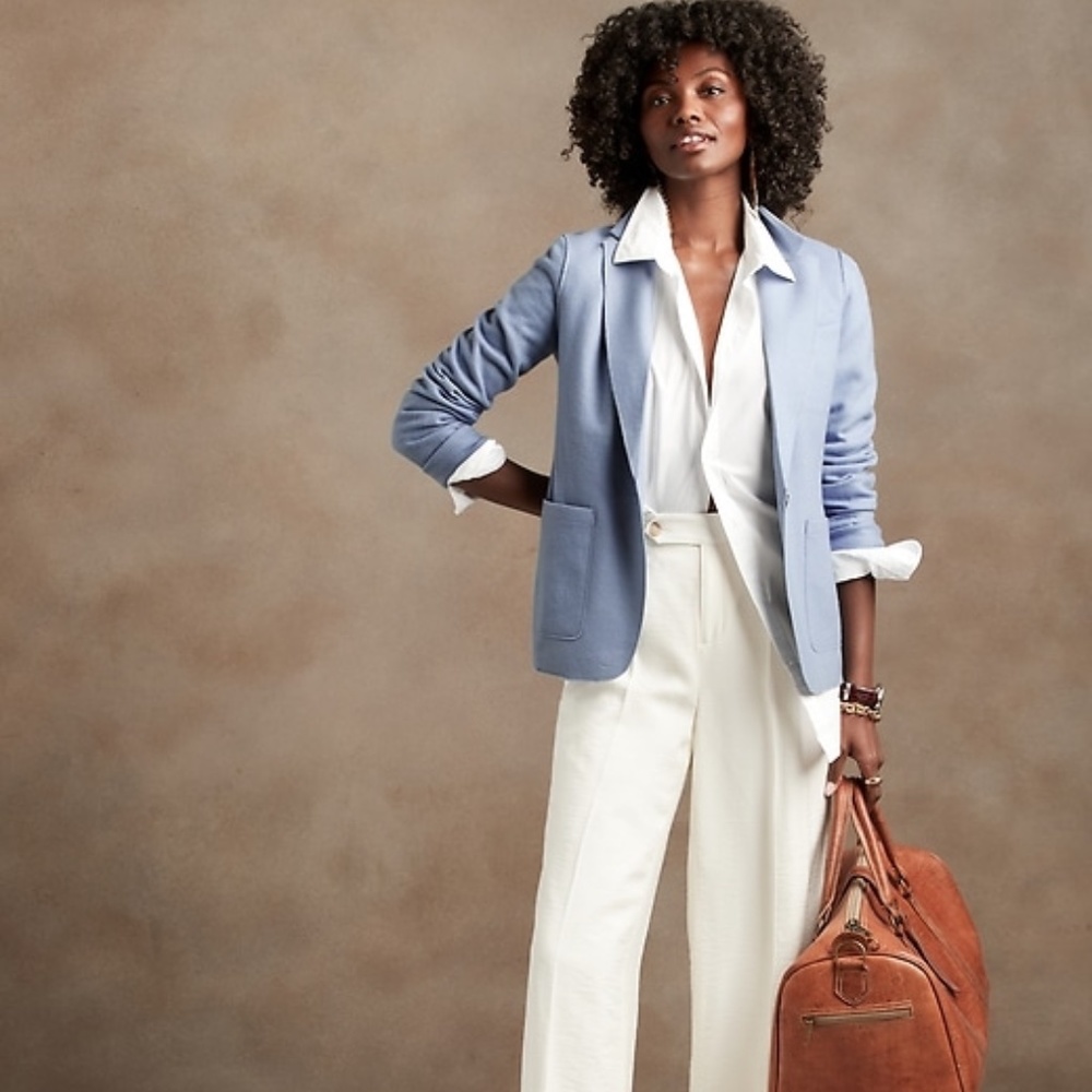 Banana Republic Light Blue Women’s Blazer